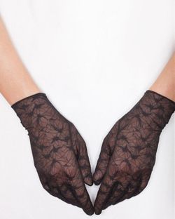 Перчатки сетчатые/ Печатки женские/ перчатки вечерние/ Женские митенки кружевные/ митенки/ перчатки/ перчатки и варежки женские/ Надя Пискун