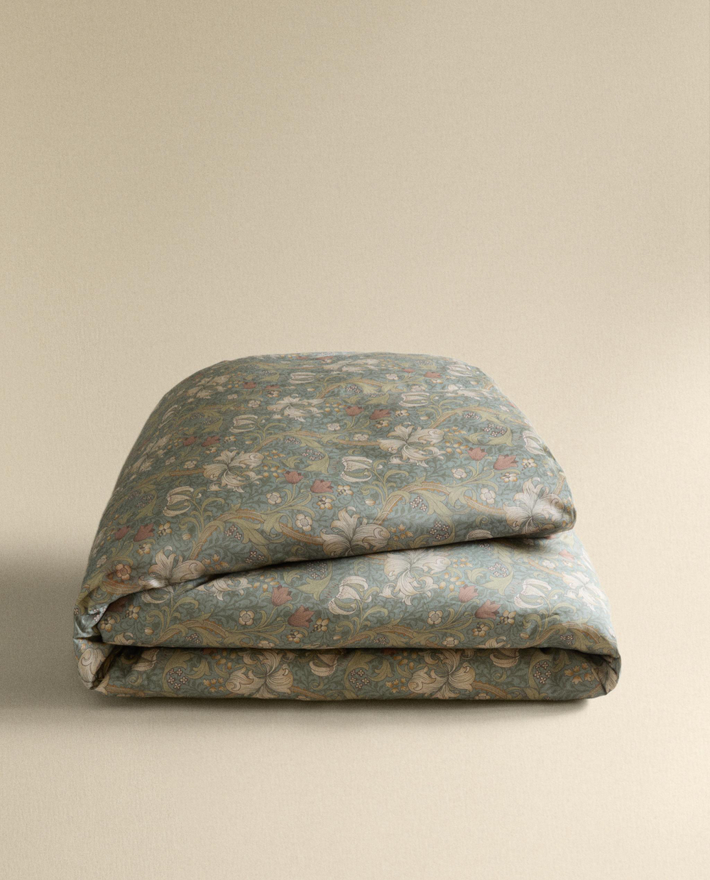 Пододеяльник Zara Home сатин, хлопок 100%, с цветочным принтом, 5181/088