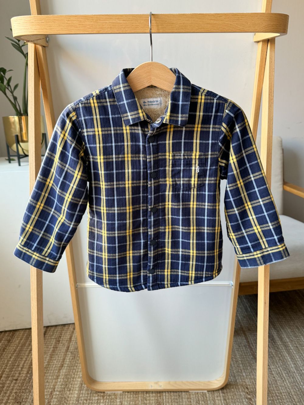 Утепленная рубашка Mayoral, 86