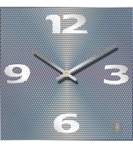 Салют SLT- 94 Часы настенные в стиле модерн «GRAY GRID»