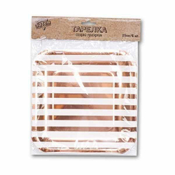 Тарелки большие Розовое Золото