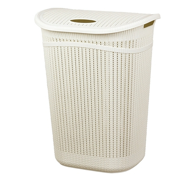 Корзина для белья ВЯЗАНИЕ 55л М2613