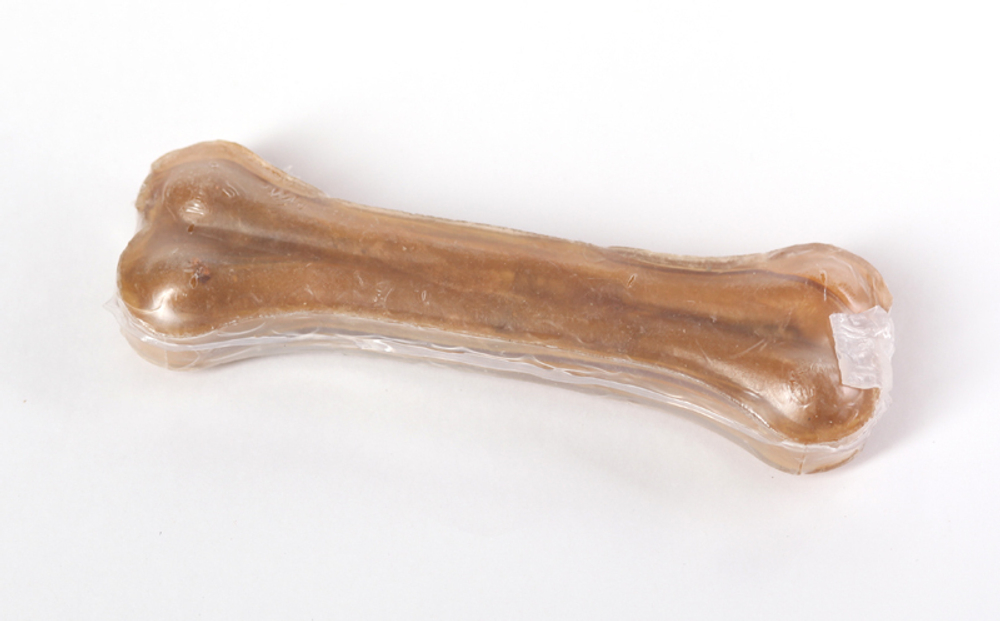 Лакомство для собак "Грин Кьюзин" GREEN QZIN ПЛОСКОСТЬ кость из жил, 8 дюймов (20 см)