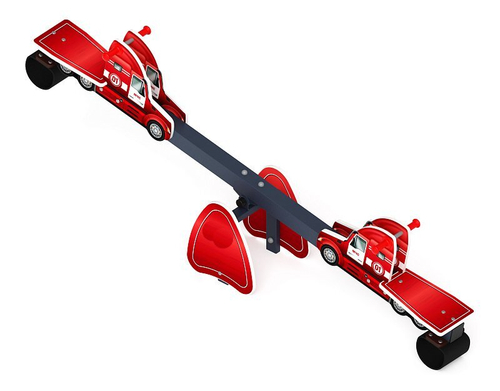 Качели-балансир Пожарная машина