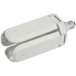 Фитолампа для растений светодиодная ЭРА FITO-36W-Rа90-E27-FOLD 4-х лепестковая полного спектра 36 Вт Е27