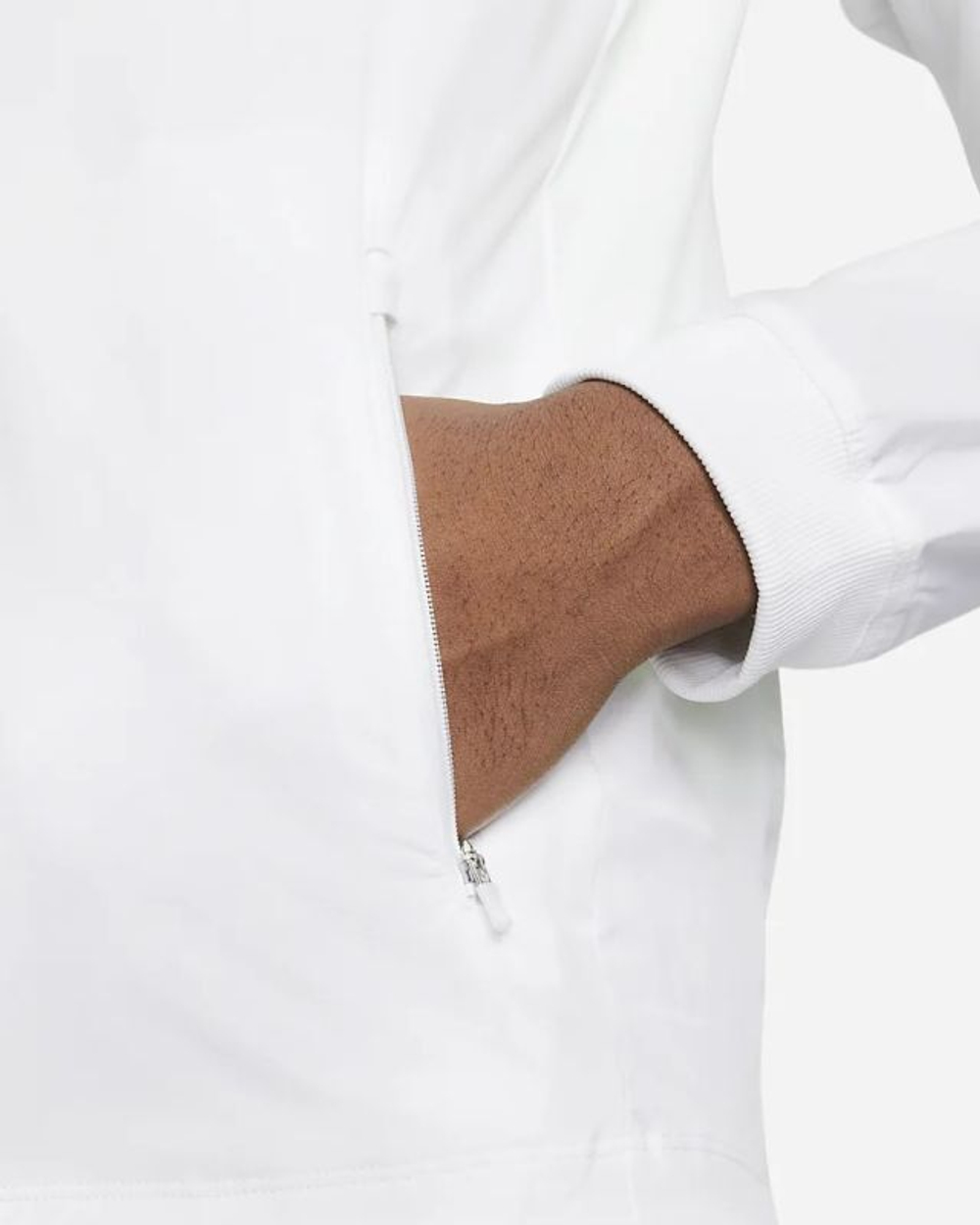 Мужская теннисная кофта Nike Court Dri-Fit Rafa Jacket - white/black