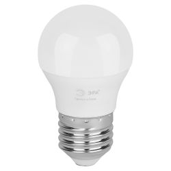 Лампа светодиодная ЭРА GREEN LINE LED P45-6W-865-E27 GL 6Вт шар холодный свет E27 | Лампы cветодиодные Шар (G/P)