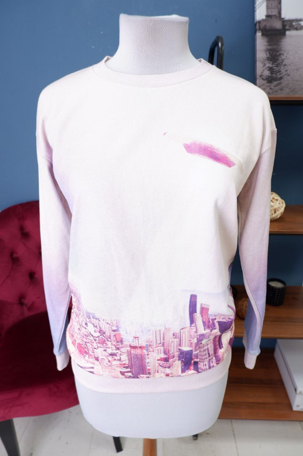 Джемпер Pull&Bear стильный 44 размер