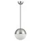 4959/1A PENDANT ODL22 345 мат.никель/металл/белый/стекло Подвес E27 1*40W PINGA