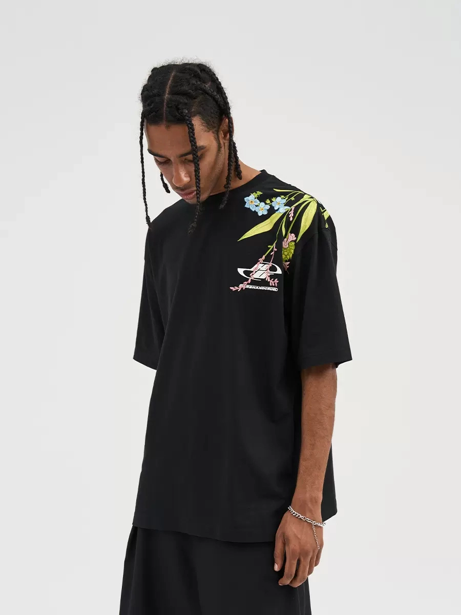 Футболка HARSHandCRUEL "Flowers" Loose fit Tee