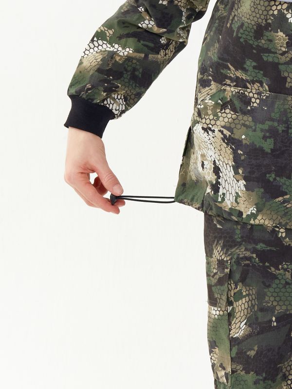 Костюм летний Антигнус-Детский ткань Сорочка цвет Зелёный питон