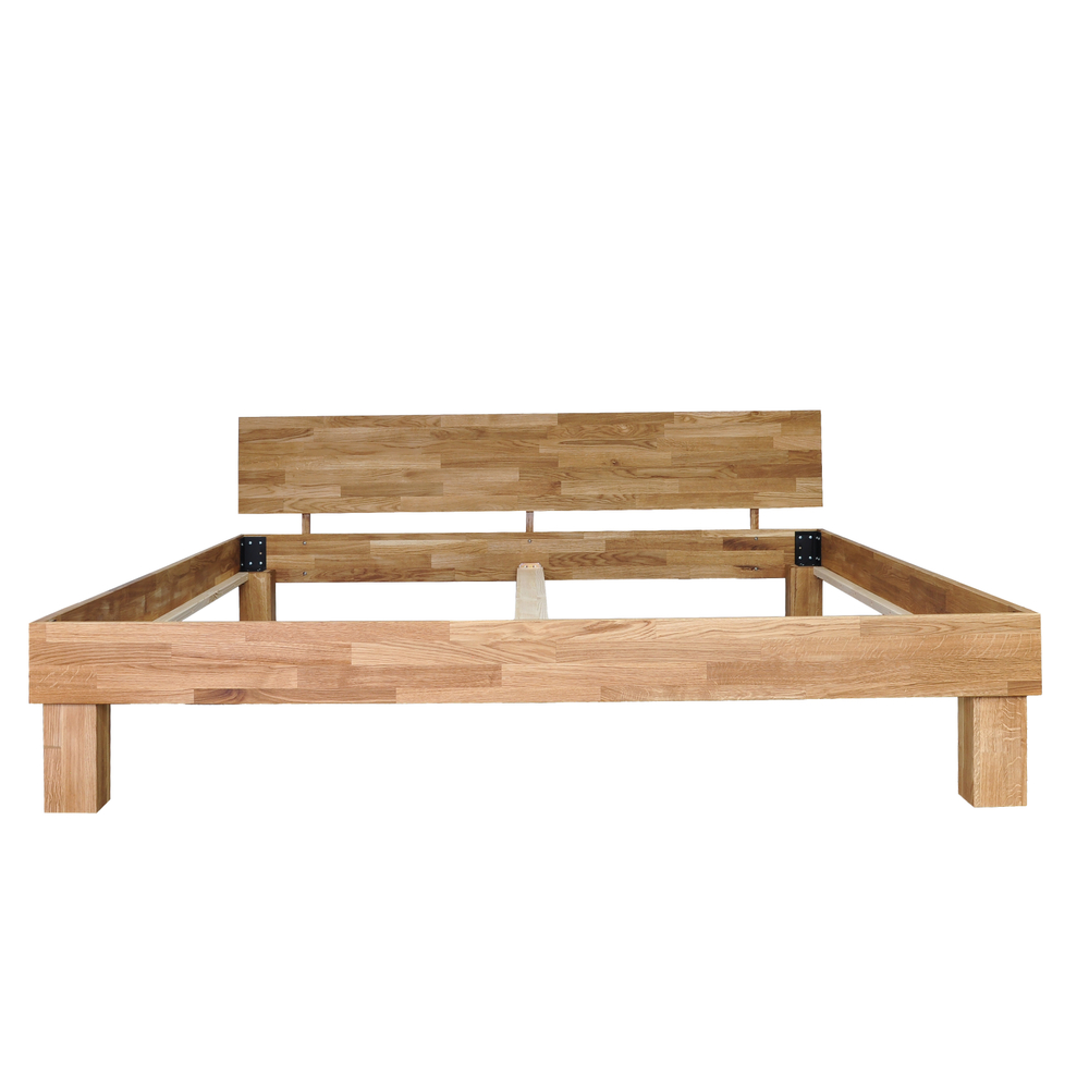 Кровать 200х200, Buona Vita, двуспальная, деревянная, из натурального дуба, Dipriz