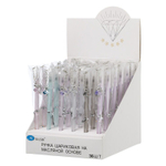 Ручка шариковая, масляная, Basir, синие чернила, серия "Дельфин", с брелоком, 36 шт