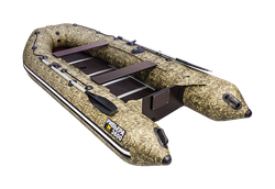 Лодка ПВХ Ривьера Компакт 3600 СК "Камуфляж" камыш