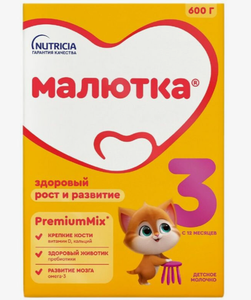 СМЕСЬ МАЛЮТКА-3 600ГР