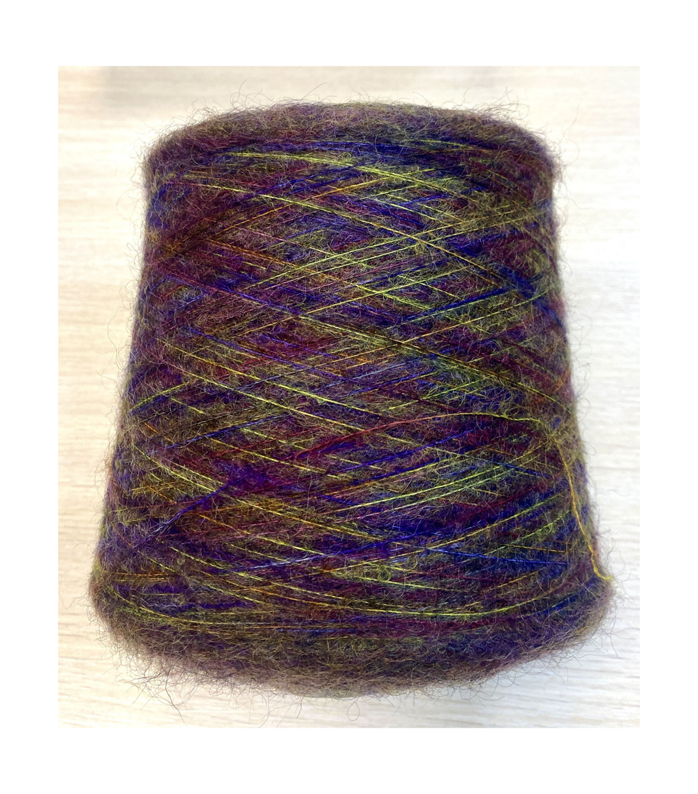 Пряжа на бобине (Италия) 125г. 50% мохер 20% шерсть 30% п/а 100г-1000м