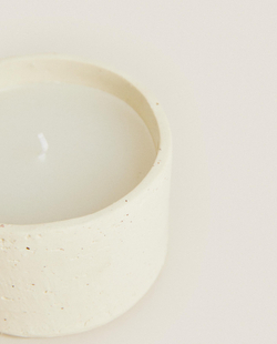 Декоративная свеча Zara Home, 8х14х14 см, керамика, 6361/065