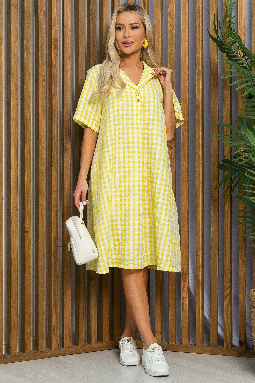 Платье Нежный бриз (желтое) П13433-2М LT Collection