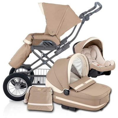 Коляска 3 в 1 Inglesina Otutto System на шасси Ergo Bike