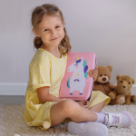 Набор для детского сада: кармашек, коврик, наклейки. Единорог