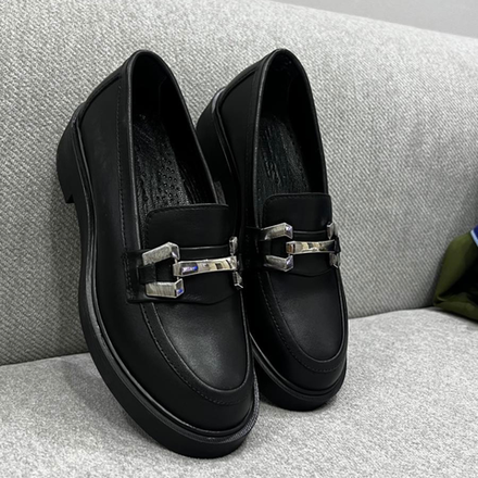 Комфортные лоферы Femiss 457 Black Mat