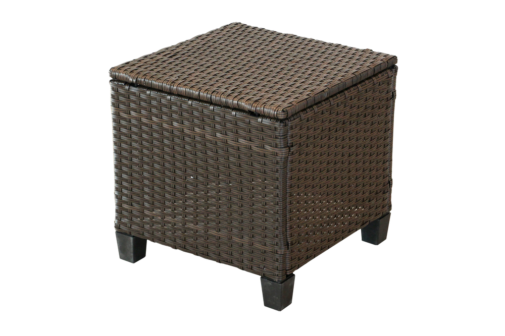 Набор мебели Версаль ПРЕМИУМ-2 арт.SFS019 коричневый, бежевый 4 уп.(ротанг коричневый, подушки бежевые) "Garden story"