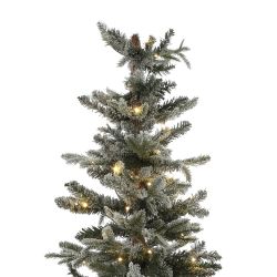 GAEM Елка искусственная "Муза" с подсветкой, L81 W81 H167/182 см, 582 ветки, 100 LEDламп, работает от сет