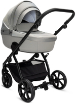 Детская коляска Noordi Fjordi V2 3 в 1 с автокреслом Terra Black 1462814 Grey