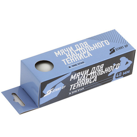 Шарик для н/т Start Up 1 Star BA-01 40+ (пластик, 3 шт)