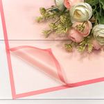 Пленка В листах 20 шт 58 х 58 см с рамкой (Розовый)