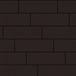 Тротуарная плитка ПРЯМОУГОЛЬНИК 750х250 мм - Стандарт Коричневый