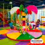 Детский аттракцион 4kids Кокосовая пальма «Тропикана» с электроприводом