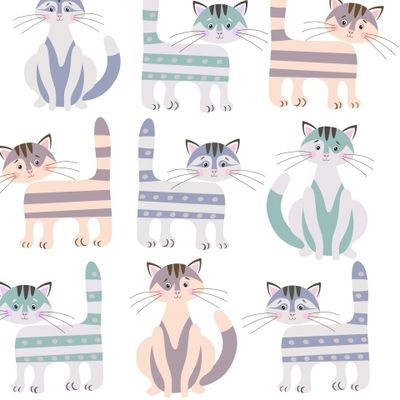 Котики усатые