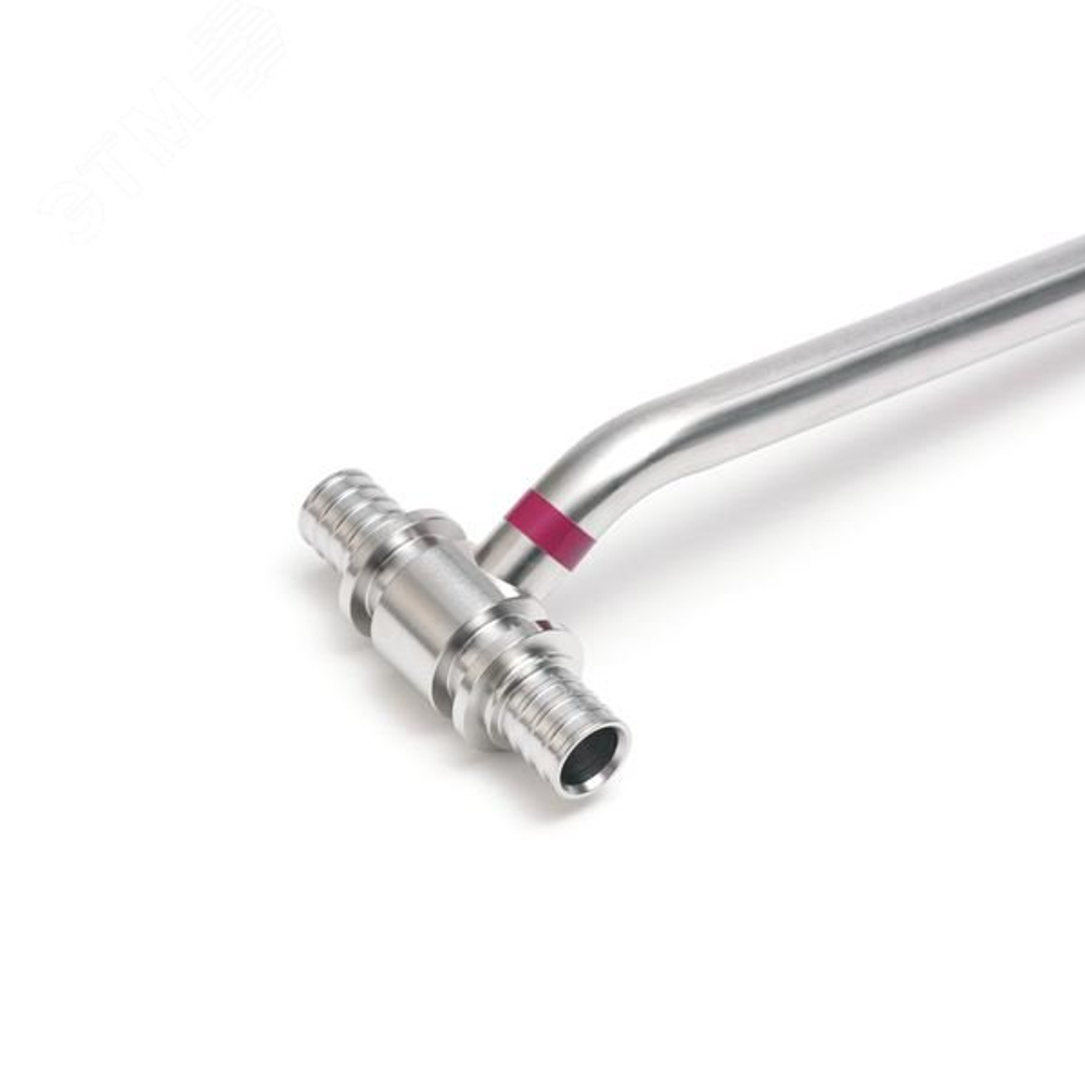 Тройник с трубкой для радиатора Т-образный 20х15х20 250 Rehau (Рехау)