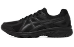 Asics Jog 100 T comfortable and versatile shock absorption, non-slip, wear-resistant, breathable, low-cut GEL casual running shoes men's black soul