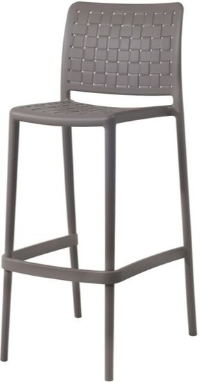 Стул пластиковый барный Fame-S Bar 75