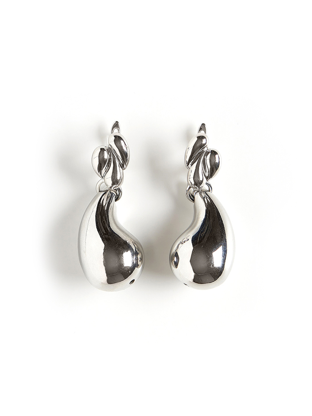 Серьги "Bomb Drops" Silver