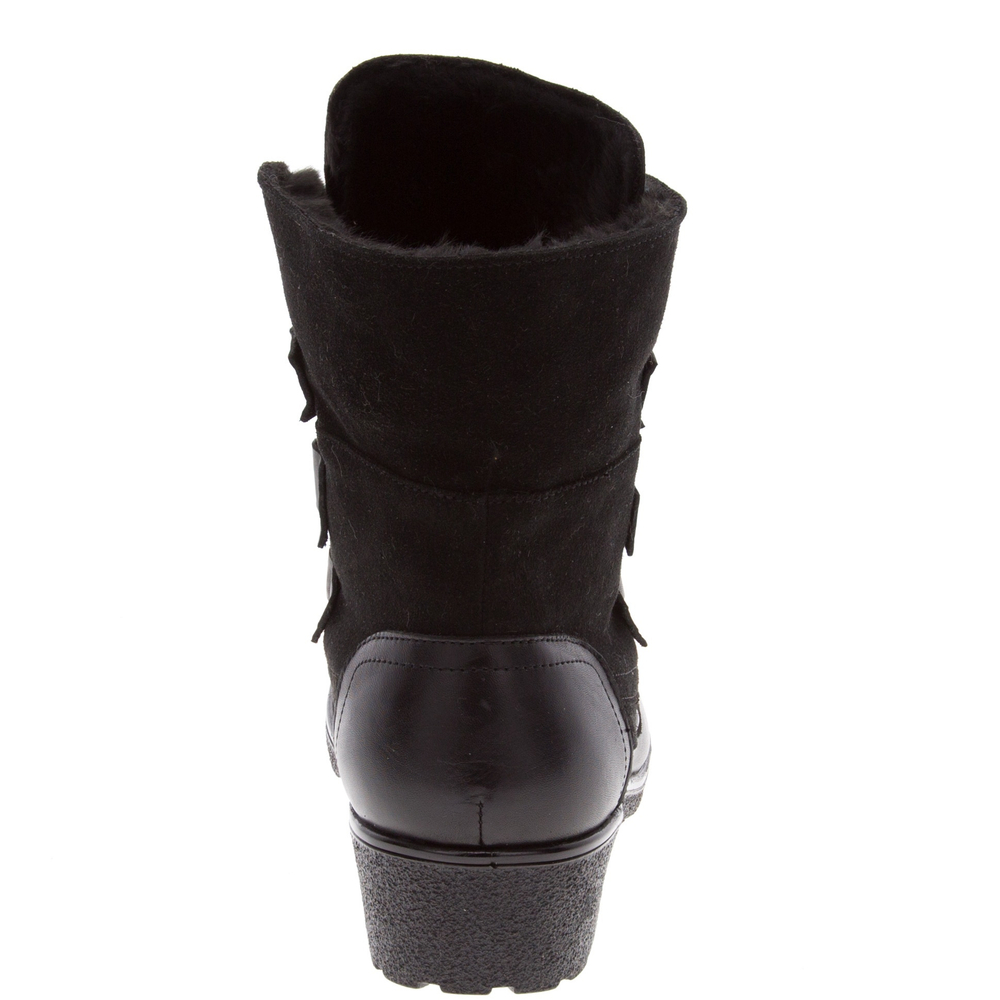 571401 Ботинки женские черные