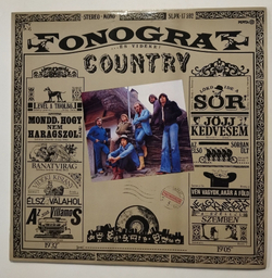 Винтажная виниловая пластинка LP Fonograf Country Album (Венгрия 1979)