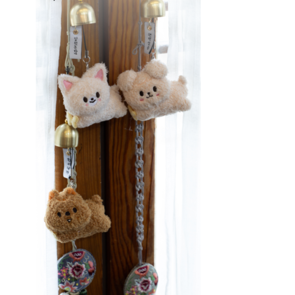 Дверной колокольчик SKZOO PLUSH DOOR BELL KEYRING – Stray Kids World Tour RUN IT