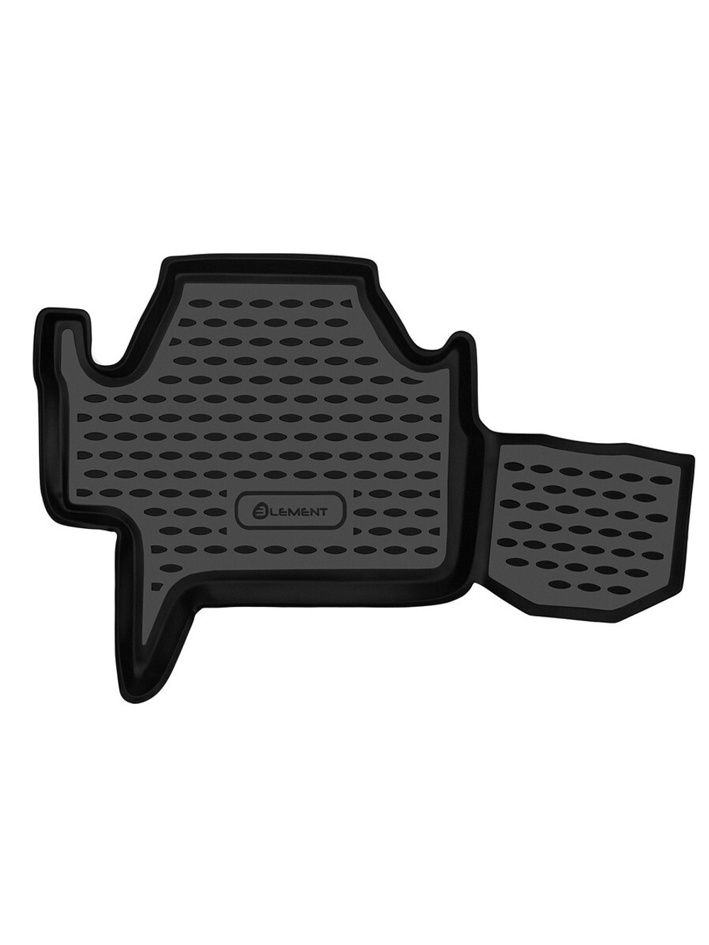 Коврики в салон для, MITSUBISHI Pajero Sport, 2008-, 2-й ряд, 2 шт. (полиуретан) NLC.35.20.210R