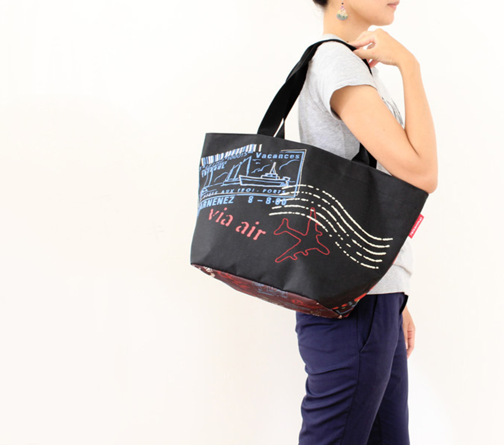 Сумка shopper m special edition stamps