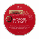 Патчи для век Ekel Bulgarian Rose Hydrogel гидрогелевые с экстрактом болгарской розы Eyepatch 90 г / 60 шт