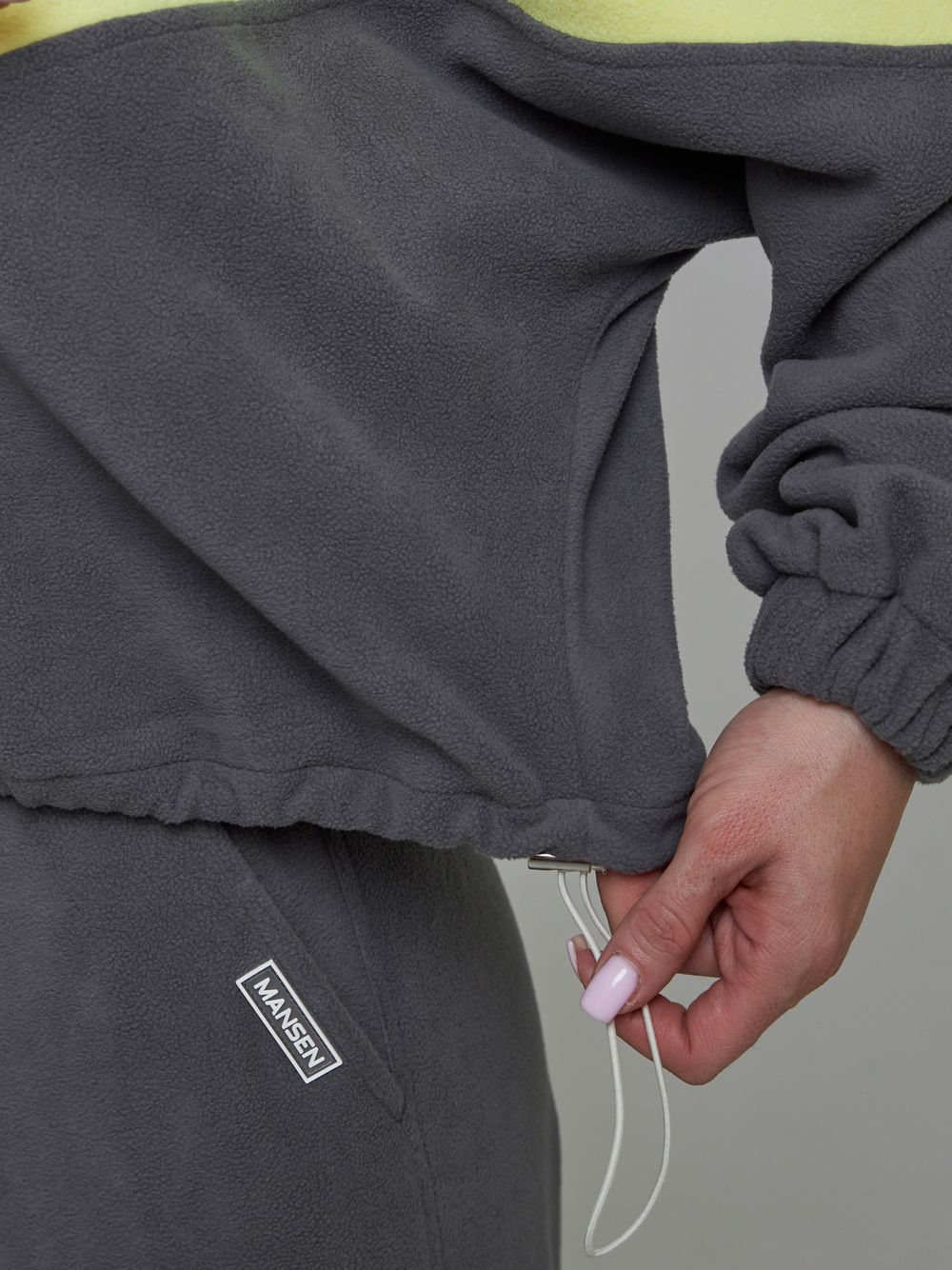 Кофта из флиса Cozy Grey