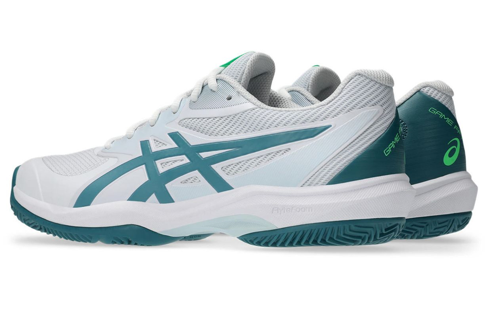 Мужские кросовки для Padel Asics Game FF Padel - white/misty pine