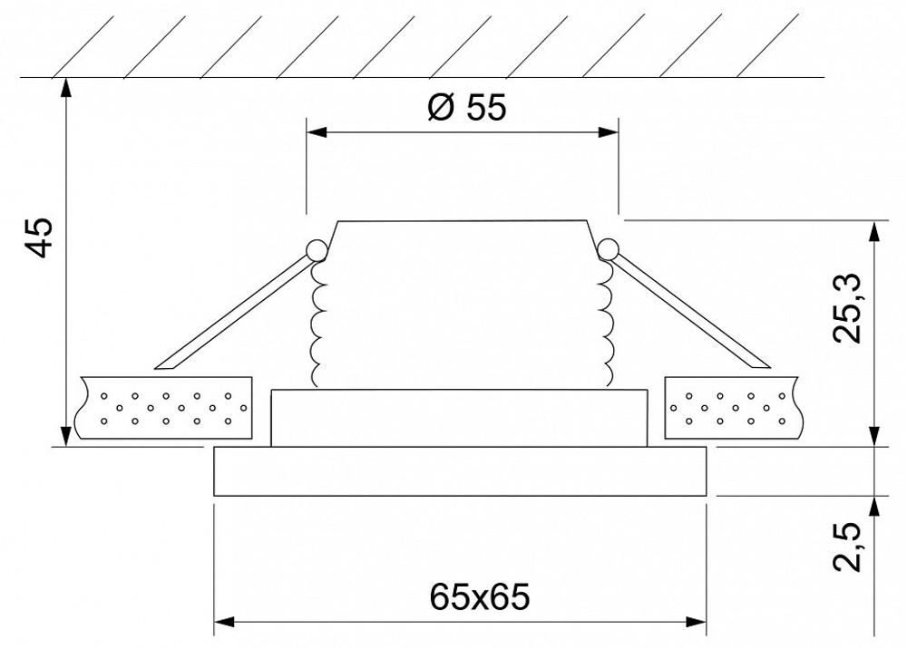 Встраиваемый светильник Elektrostandard 15273/LED a056033