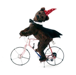 "Венки и медведи" из полимерной глины Claycraft by DECO. Wreath and Bear.