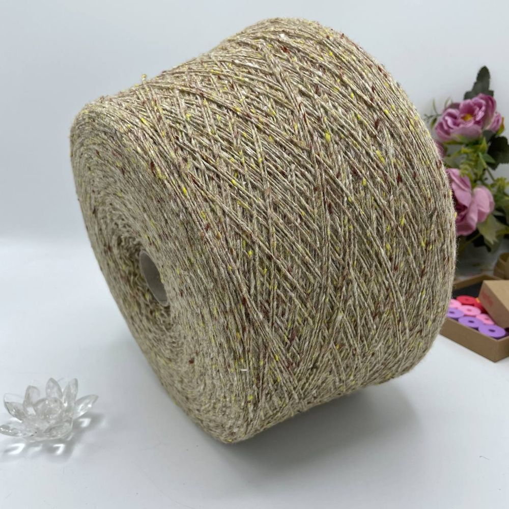 Пряжа для вязания твид на бобине MINOTAURO 