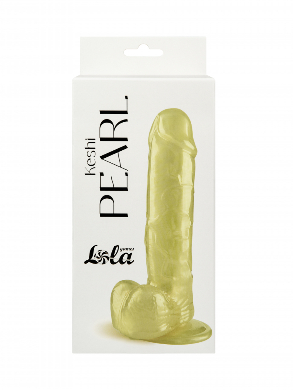 Перламутровый дилдо Keshi Pearl Золотистый