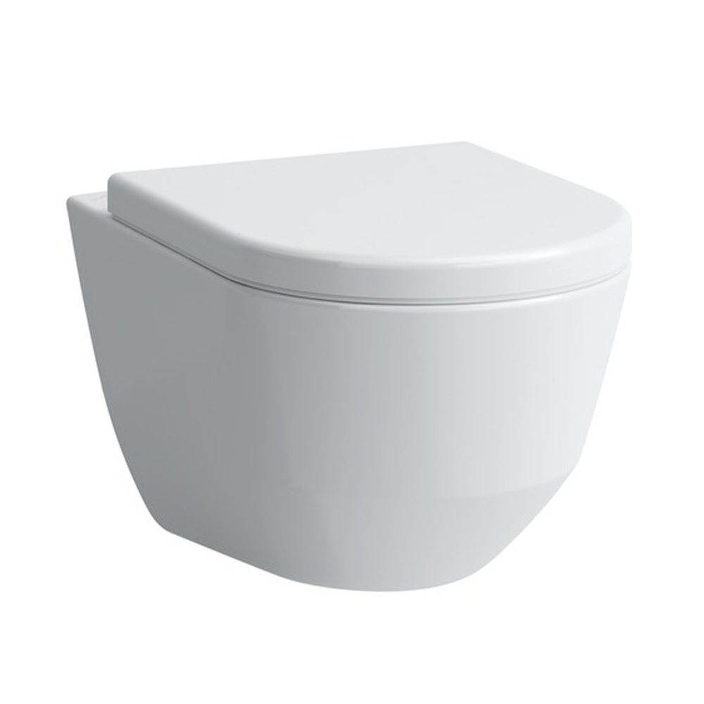 Инсталляция с безободковым унитазом Laufen Pro Z.RU93.0.761.5 клавиша хром, сиденье с микролифтом